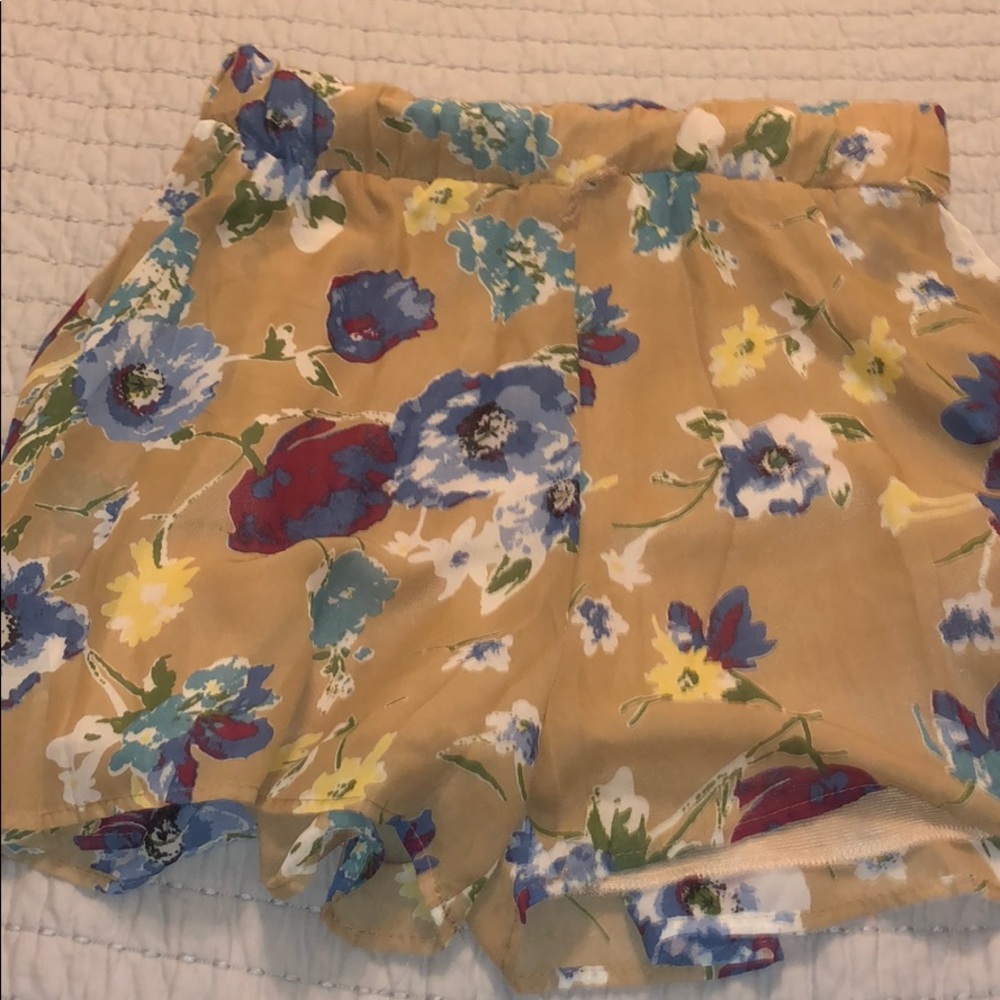 Floral shorts